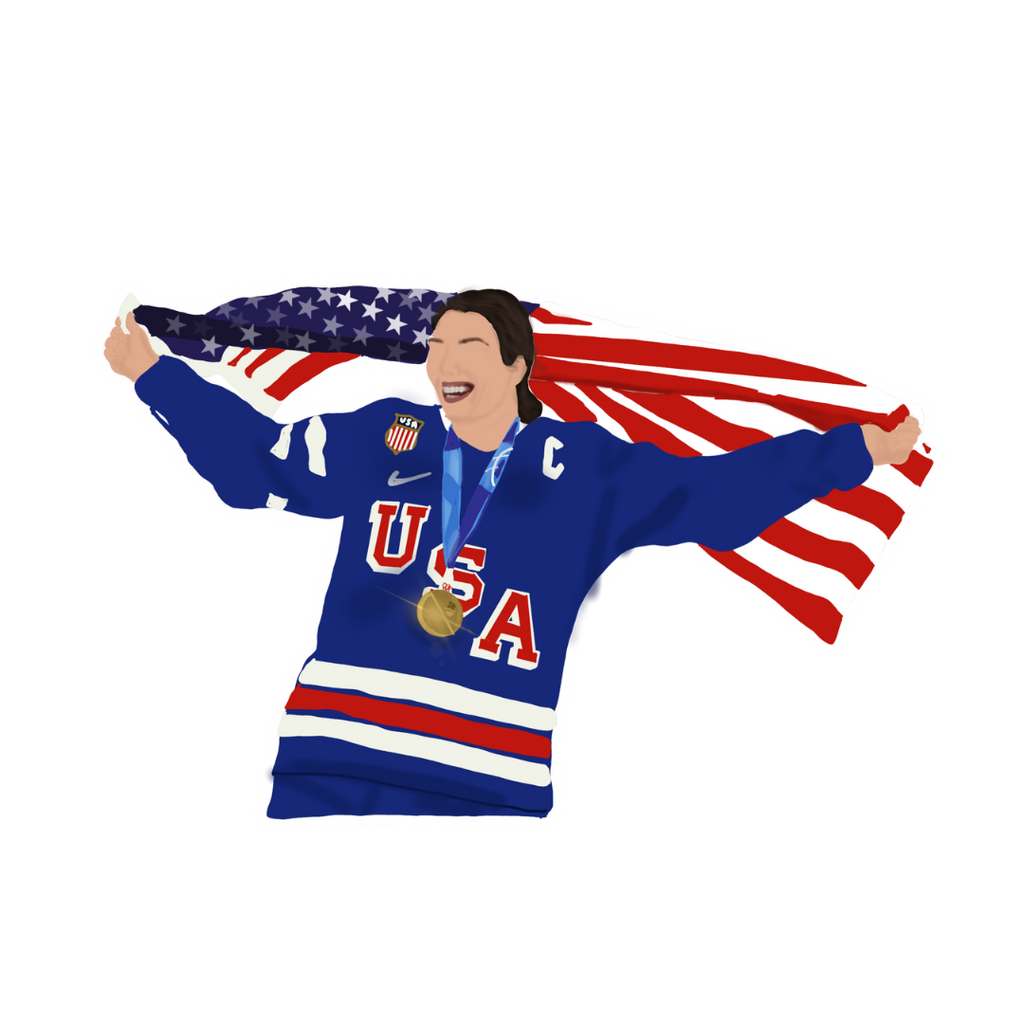 Hilary Gold Sticker