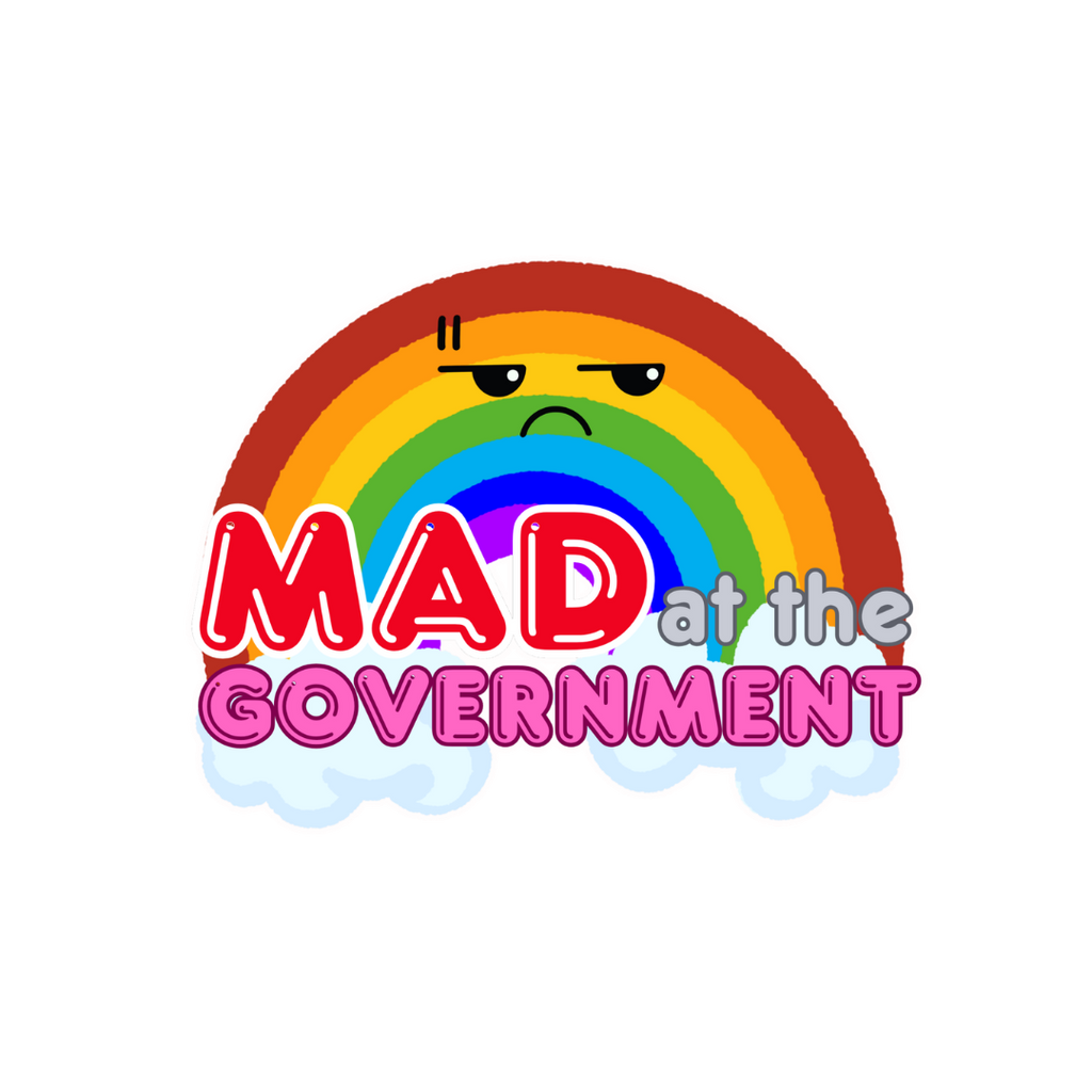Mad at the Government Sticker