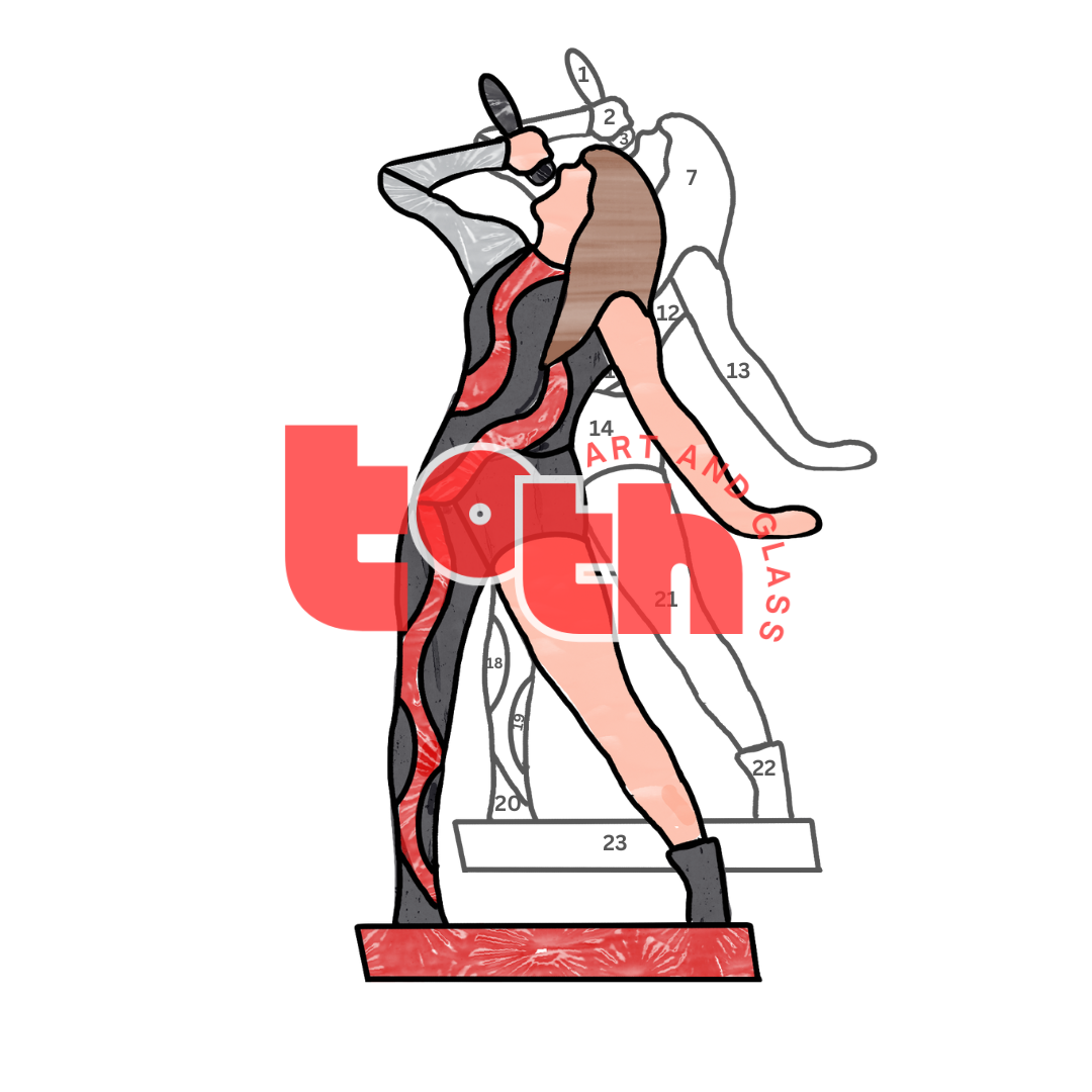 Big Rep Stained Glass Pattern