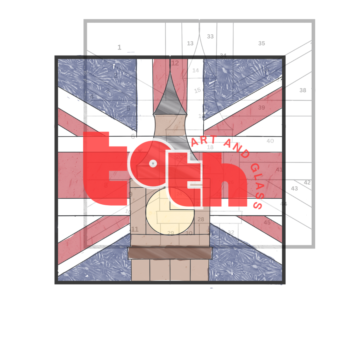 Big Ben Stained Glass Pattern