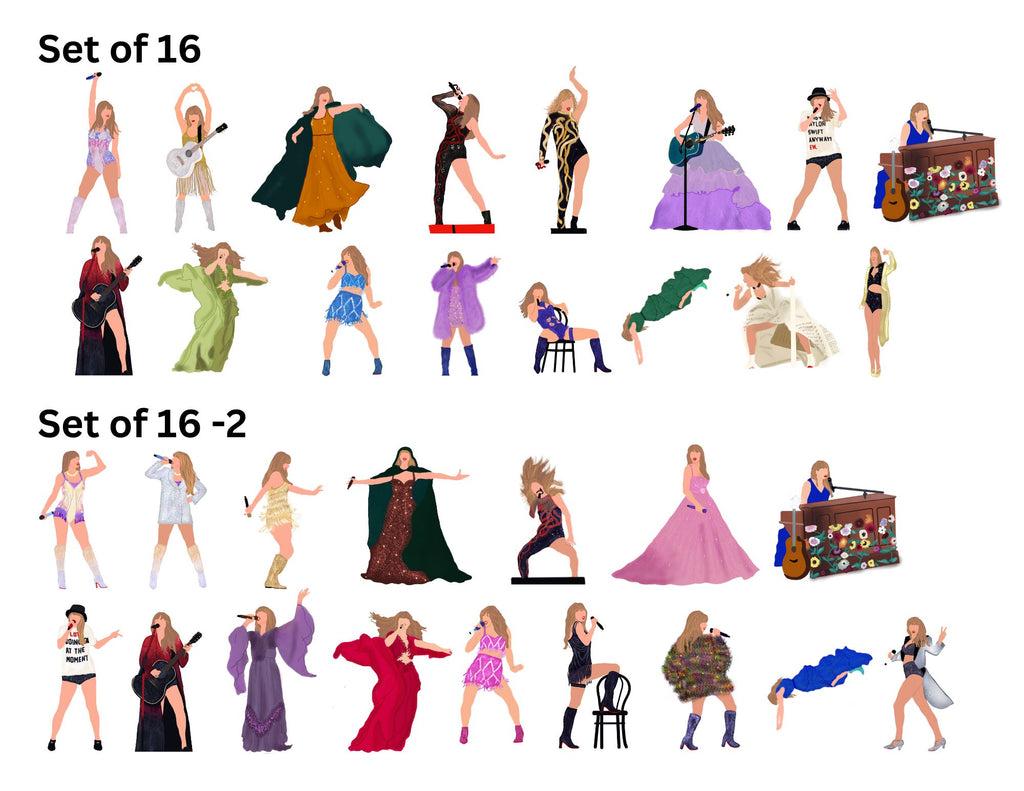 Eras Tour Inspired Stickers