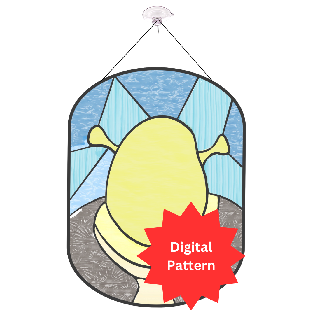 Ogre Stained Glass Pattern