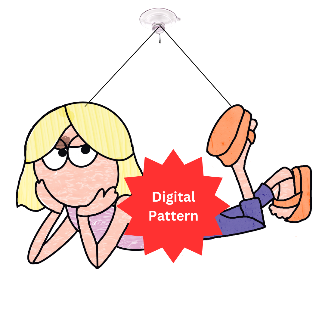 Lizzie M Stained Glass Pattern