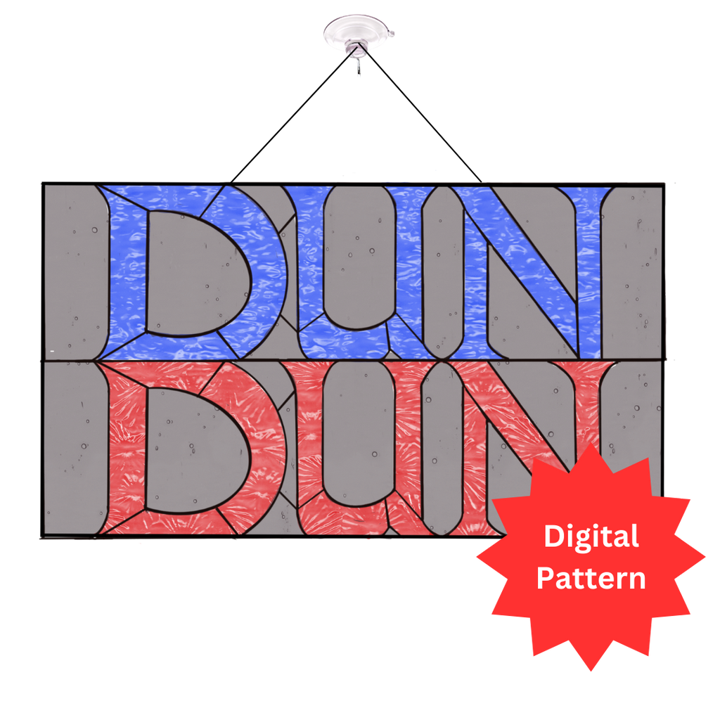 DUN DUN Stained Glass Pattern