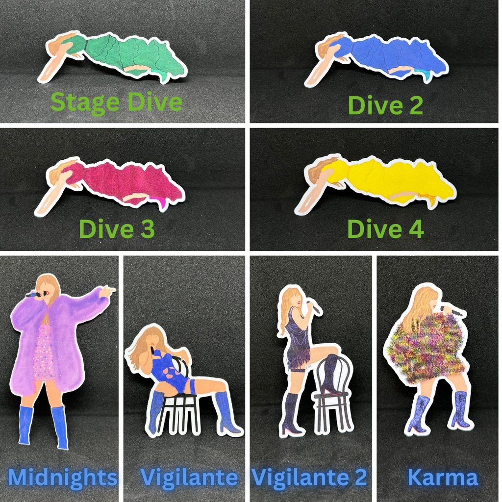 Eras Tour Inspired Stickers
