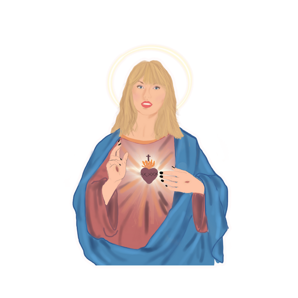 Jesus TS Sticker