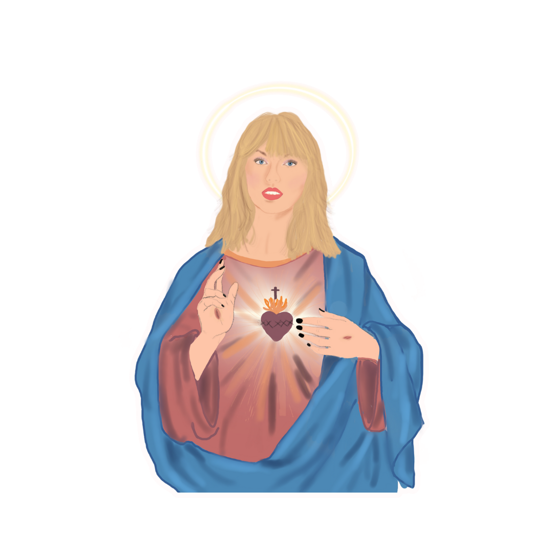 Jesus TS Sticker