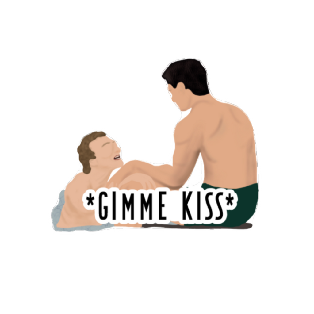 Gimme Kiss Sticker