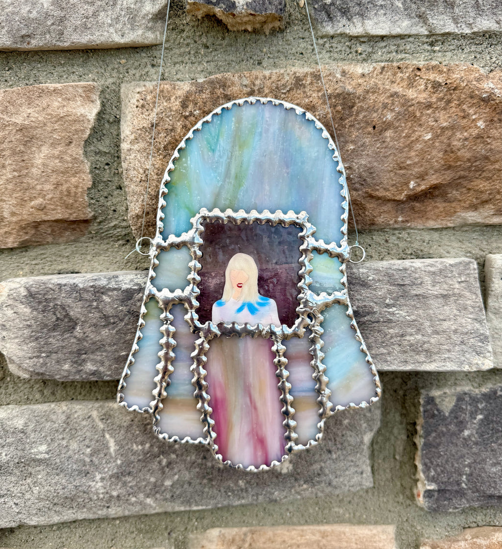 TS Inspired Stained Glass Ghost