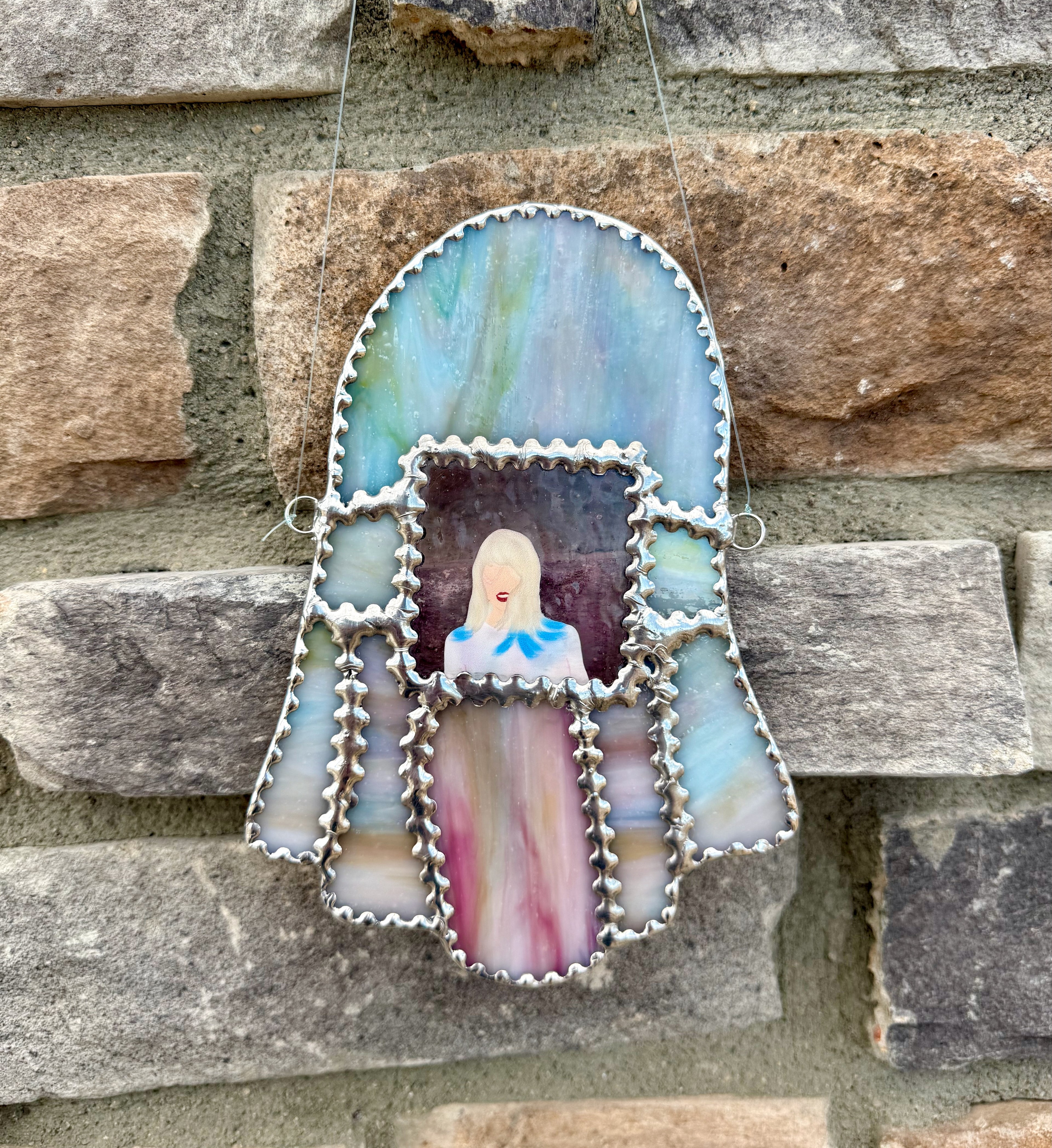 TS Inspired Stained Glass Ghost