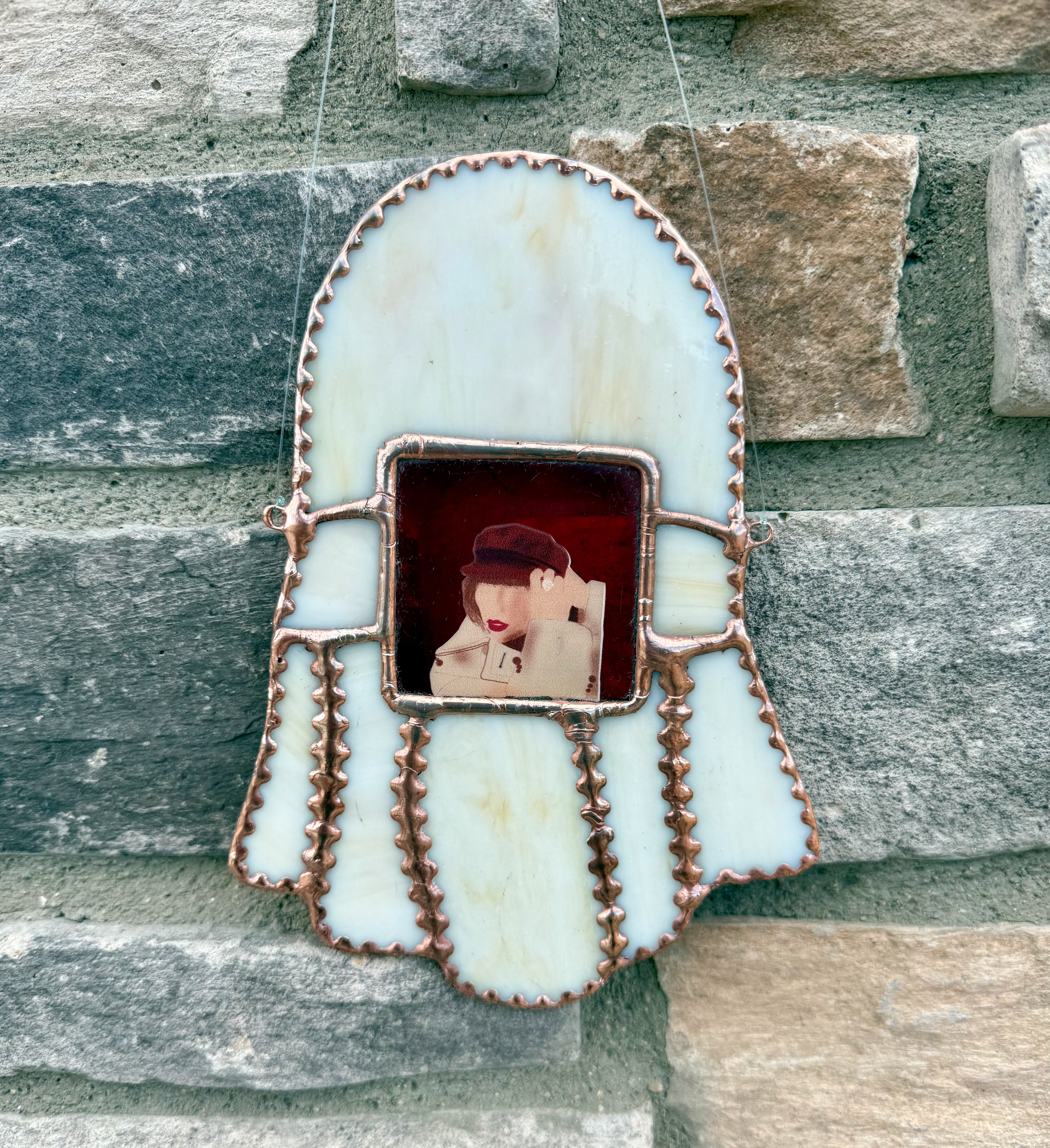 TS Inspired Stained Glass Ghost