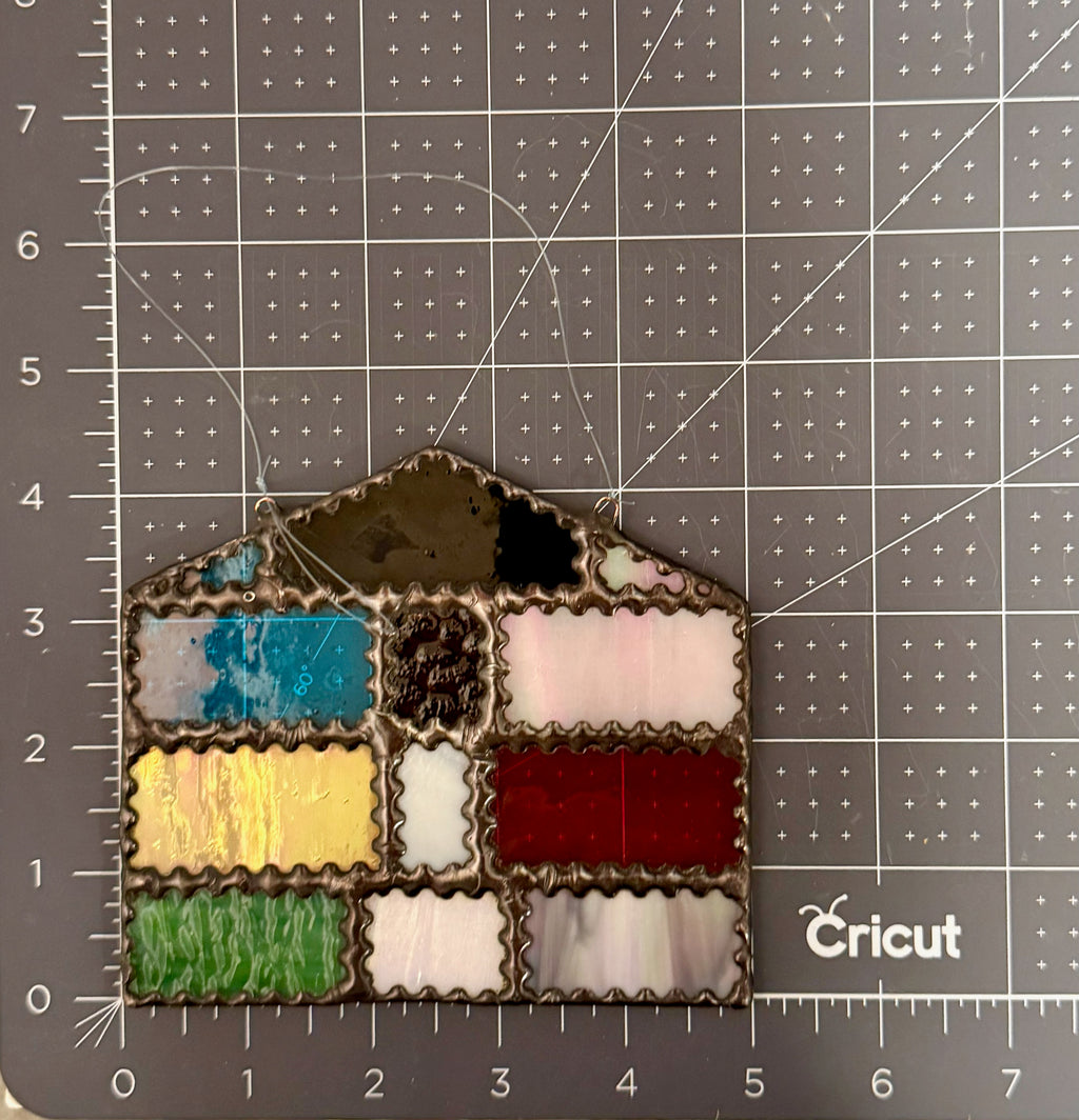 Lover House Stained Glass Sun Catcher