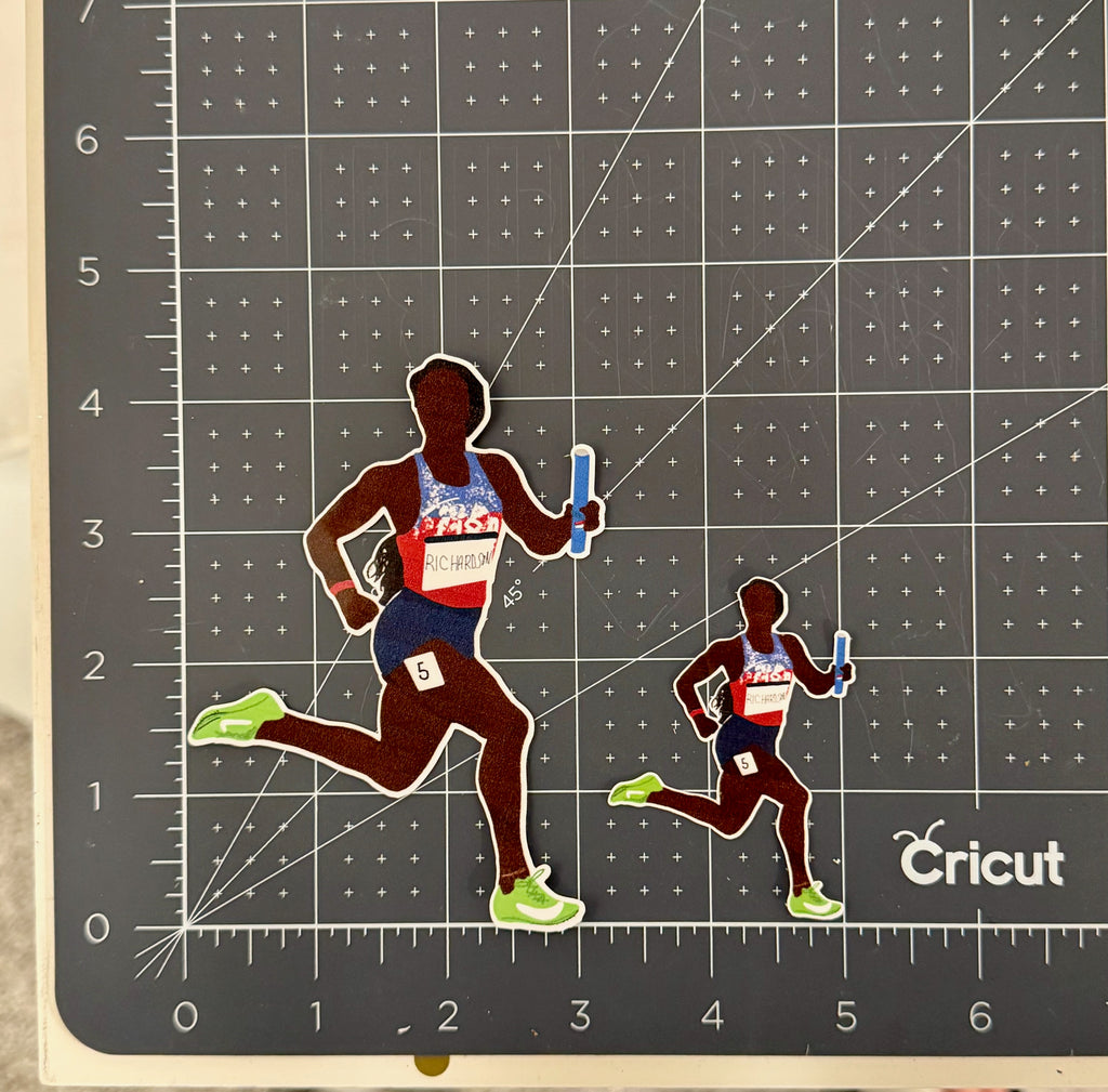 Sha'Carri Running Sticker