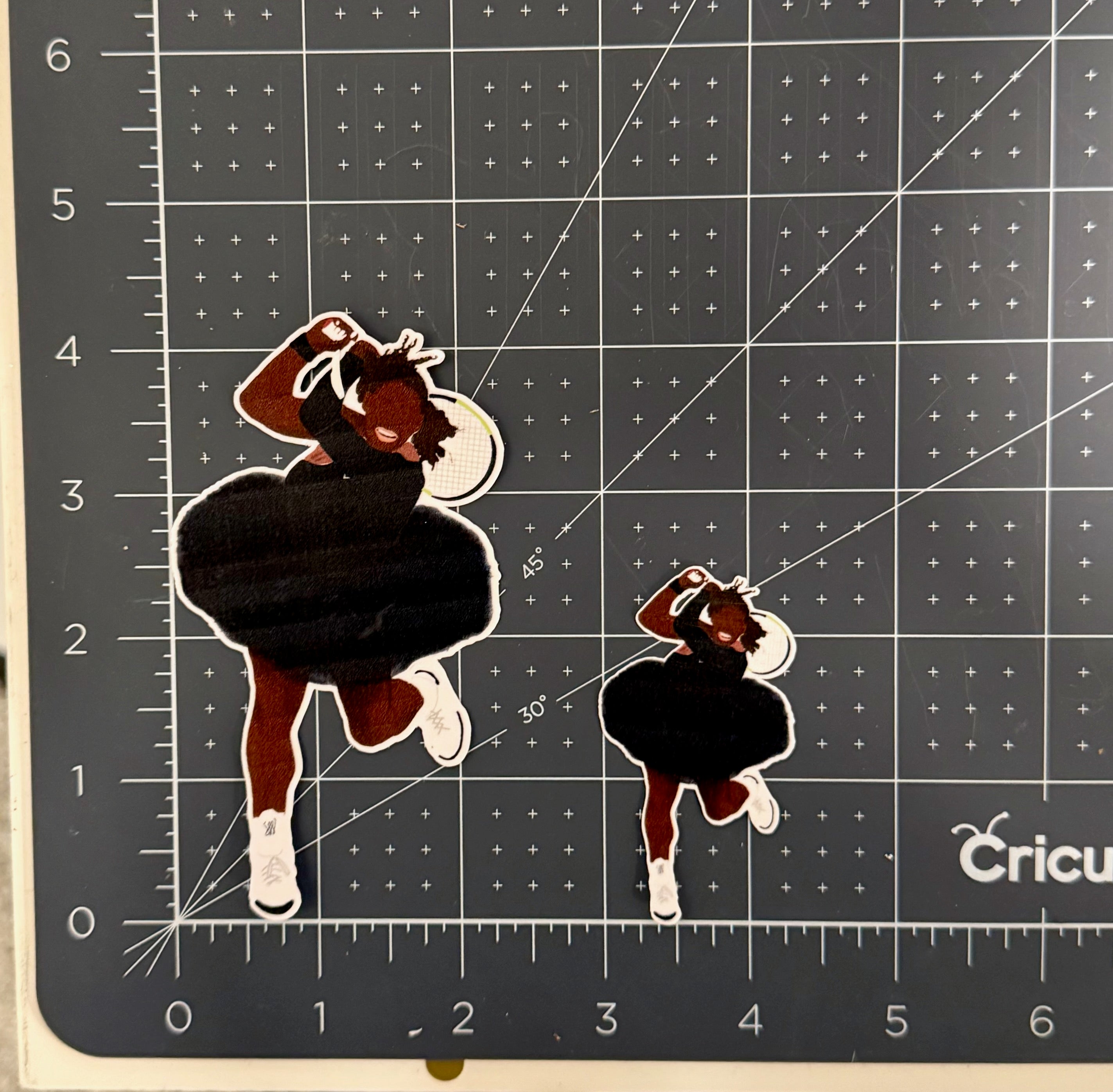 Serena Tennis Sticker