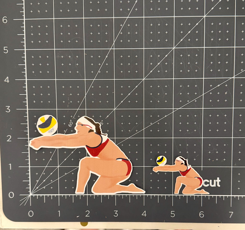 Misty Beach VB Sticker