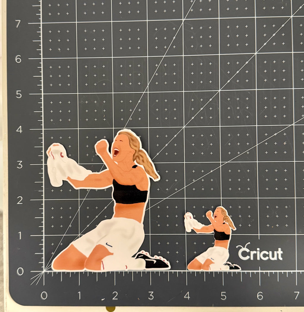 Brandi Chastain Inspired Sticker