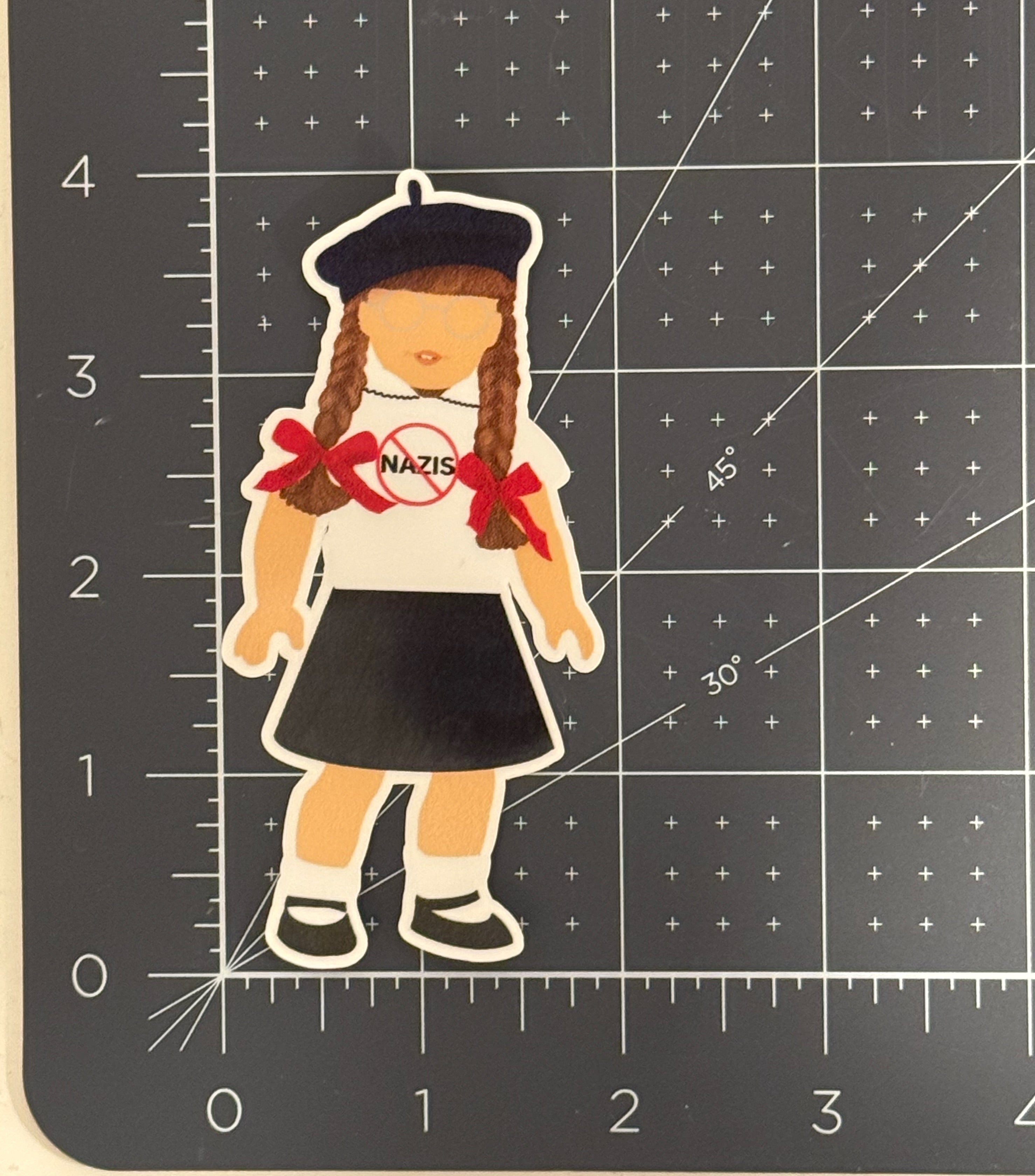 No Nazis Molly Sticker