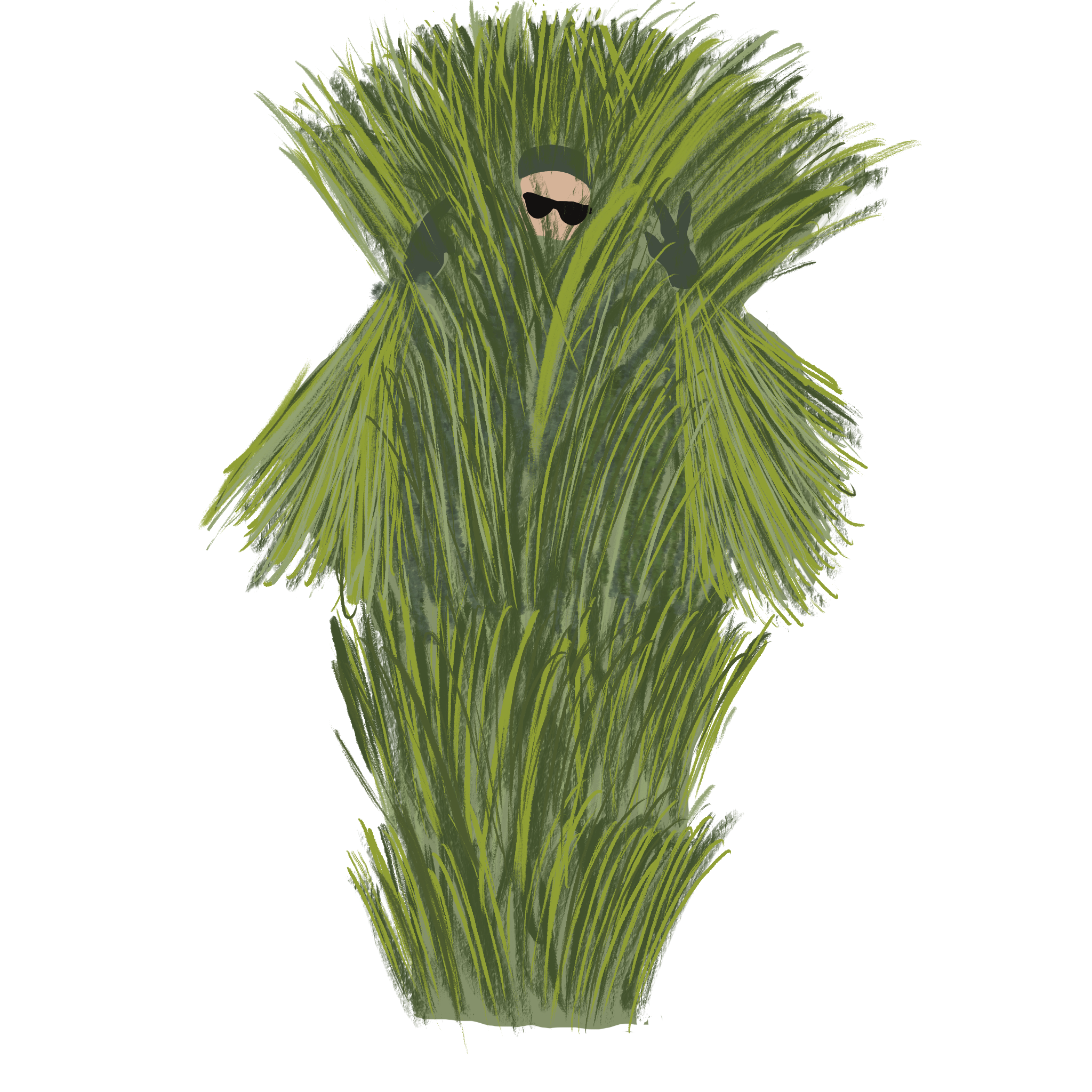 Halftime Grass Sticker