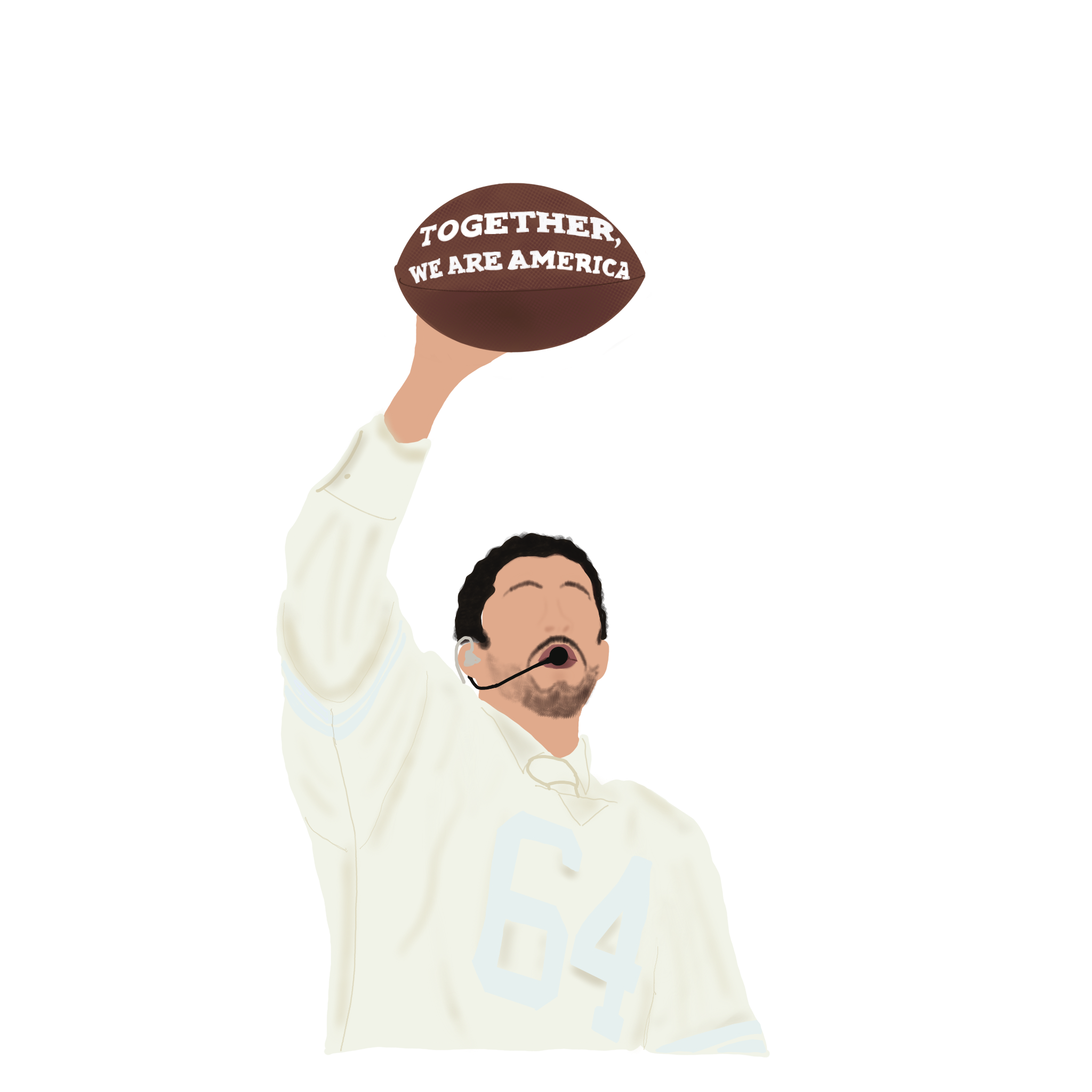 Together Benito Halftime Sticker