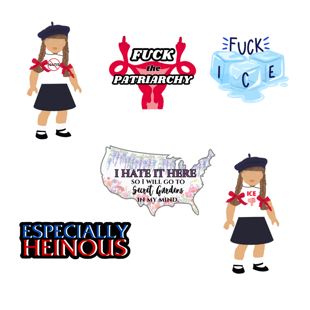 Mad at the Government Sticker Collection