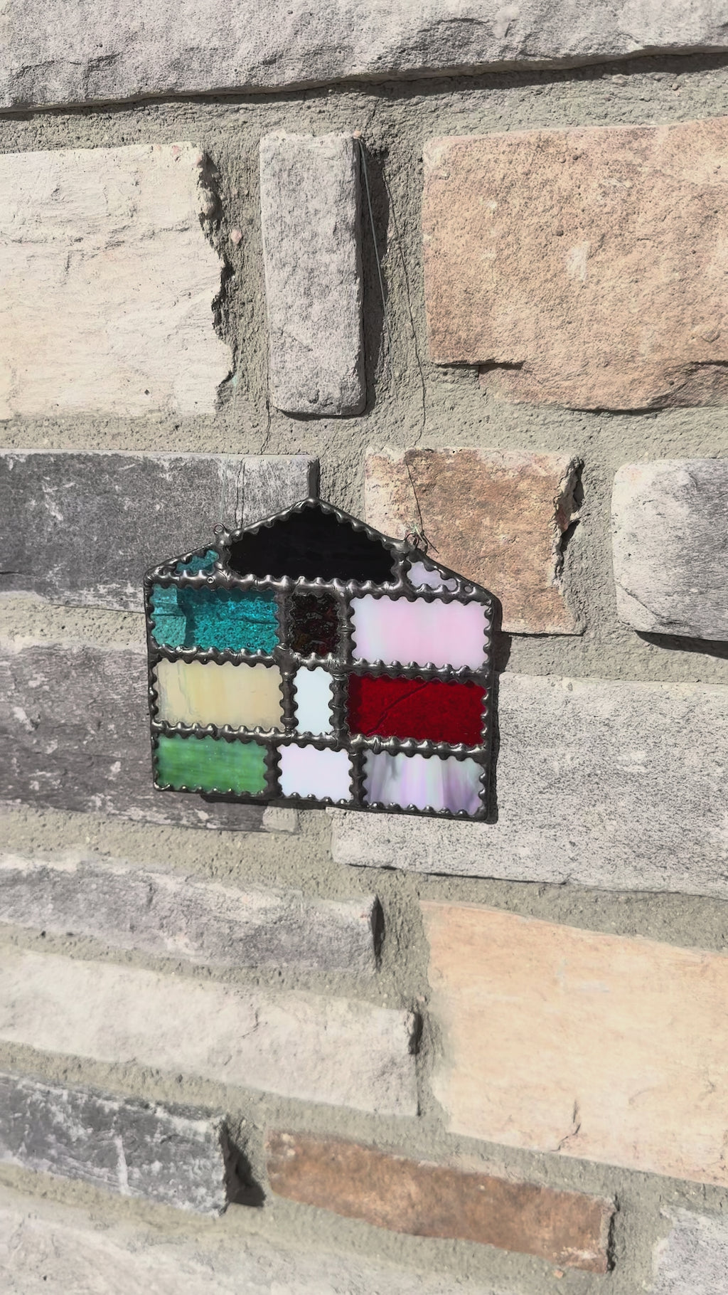Lover House Stained Glass Sun Catcher
